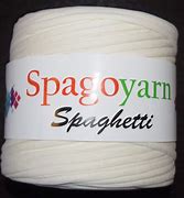 Spagoyarn Spaghetti T-Shirt Yarn #002 Cream Cotton & Viscose
